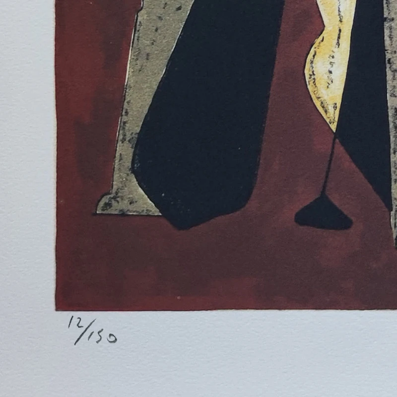 1960s Gorgeous Man Ray "Promenade" Limited Edition Lithograph