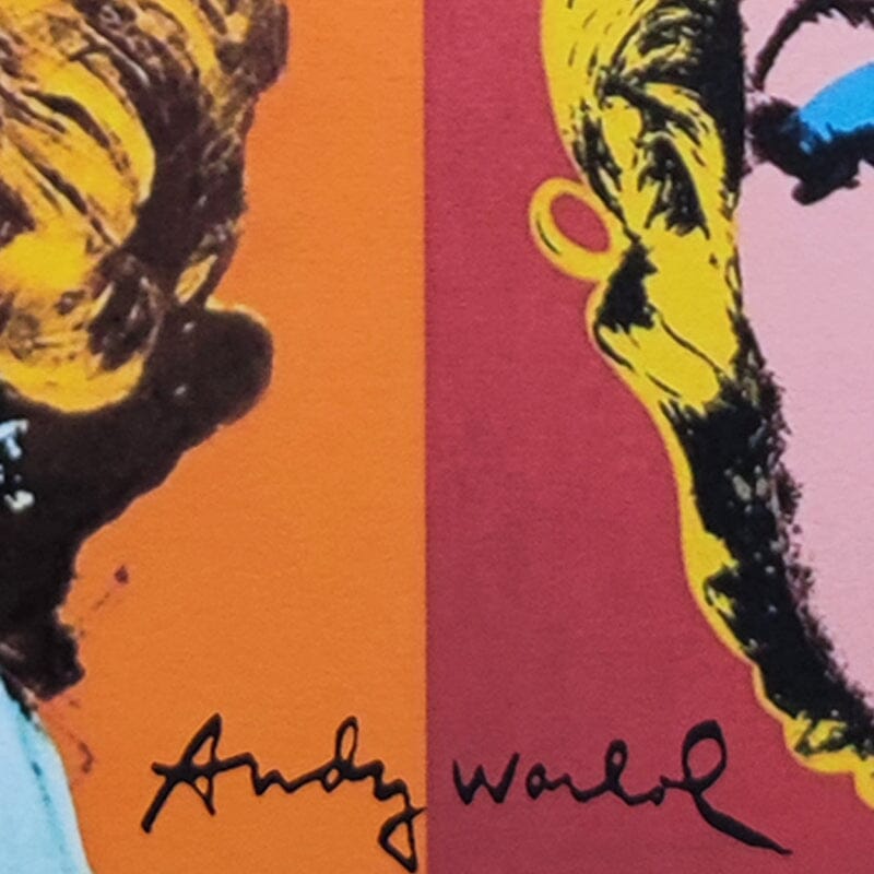 1980s Gorgeous Andy Warhol "Marilyn" Limited Edition Lithograph by CMOA