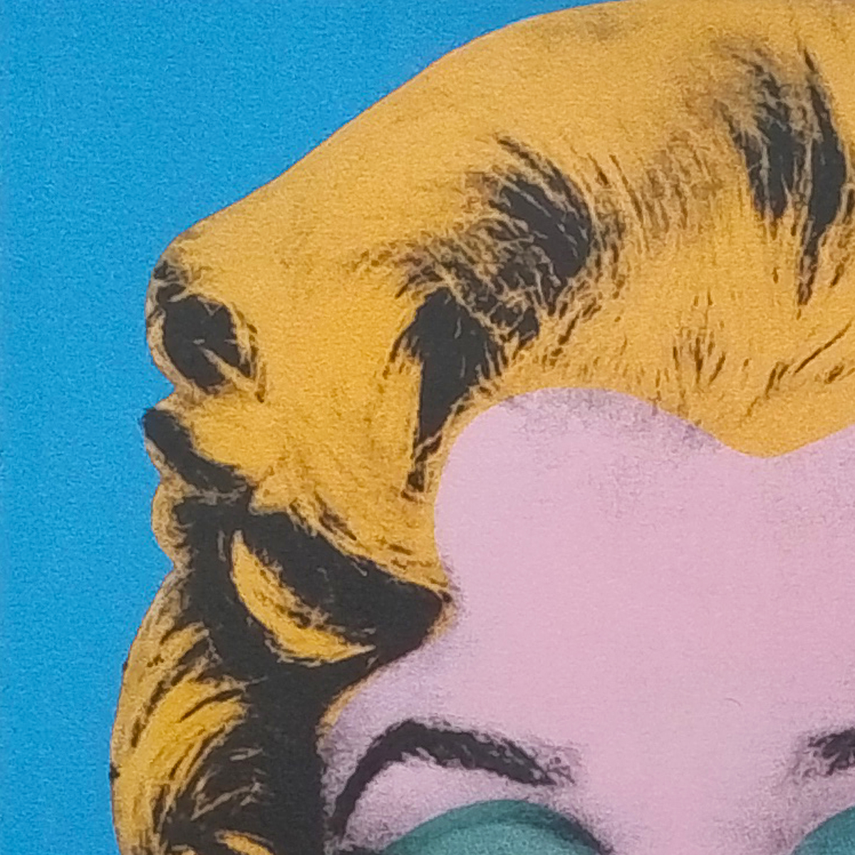 1980s Gorgeous Andy Warhol "Marilyn" Limited Edition Lithograph by Leo Castelli