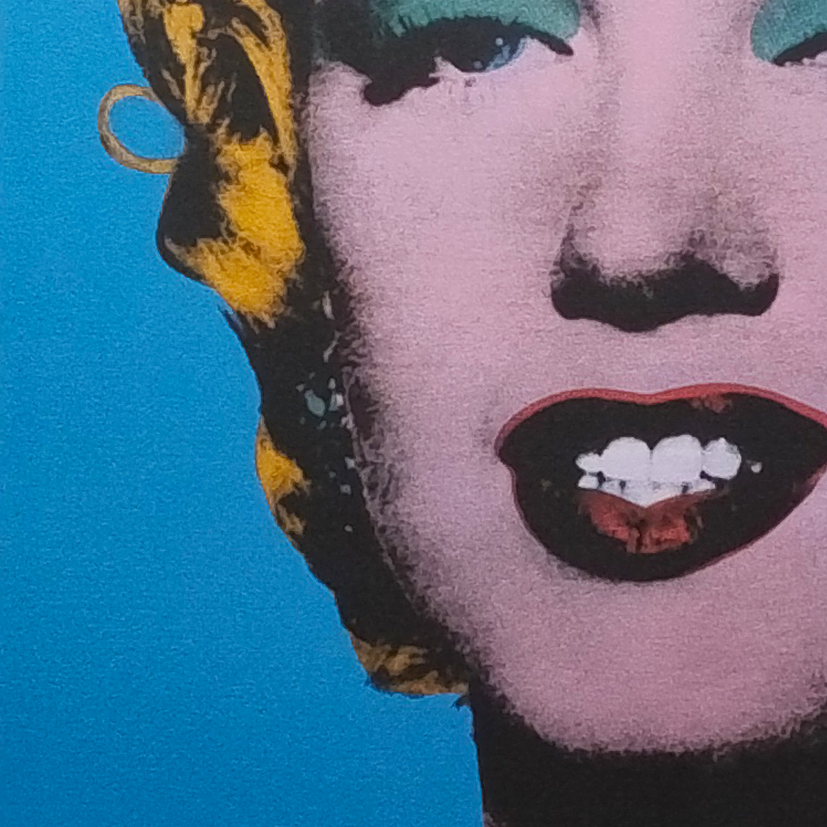 1980s Gorgeous Andy Warhol "Marilyn" Limited Edition Lithograph by Leo Castelli
