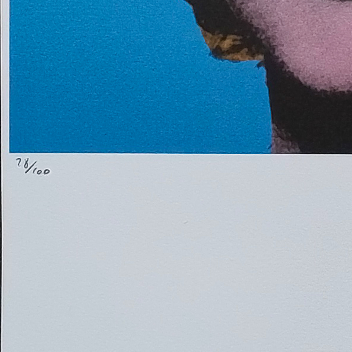 1980s Gorgeous Andy Warhol "Marilyn" Limited Edition Lithograph by Leo Castelli