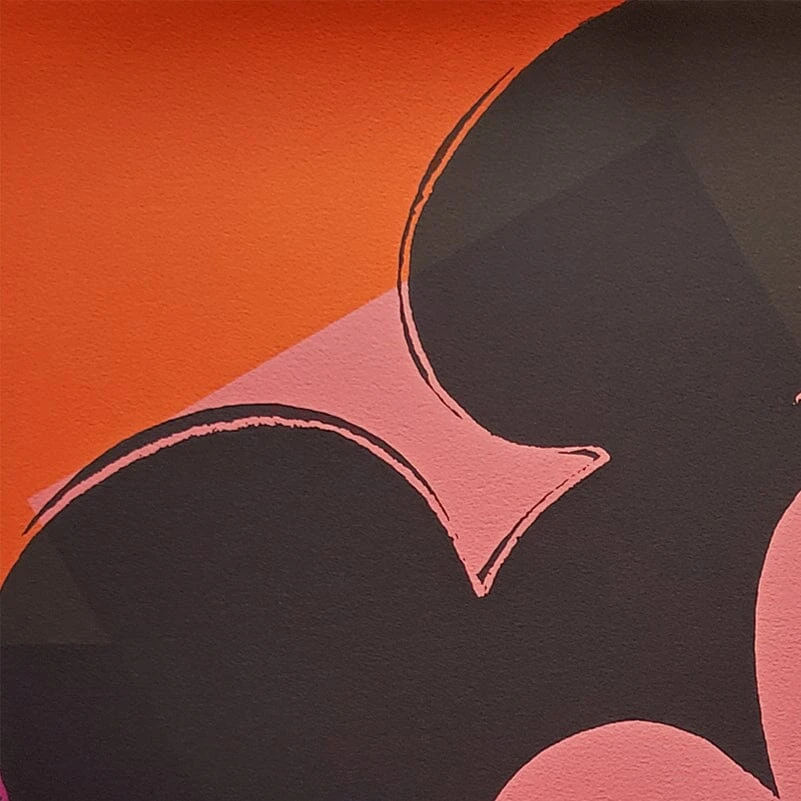 1980s Gorgeous Andy Warhol "Mickey Mouse" Limited Edition Lithograph by CMOA