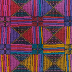 1980s Gorgeous Geometric Italian Woolen Rug by Missoni for T&J Vestor