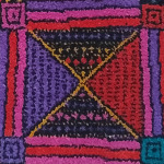 1980s Gorgeous Geometric Italian Woolen Rug by Missoni for T&J Vestor