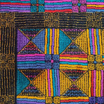 1980s Gorgeous Geometric Italian Woolen Rug by Missoni for T&J Vestor