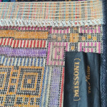 1980s Gorgeous Geometric Italian Woolen Rug by Missoni for T&J Vestor
