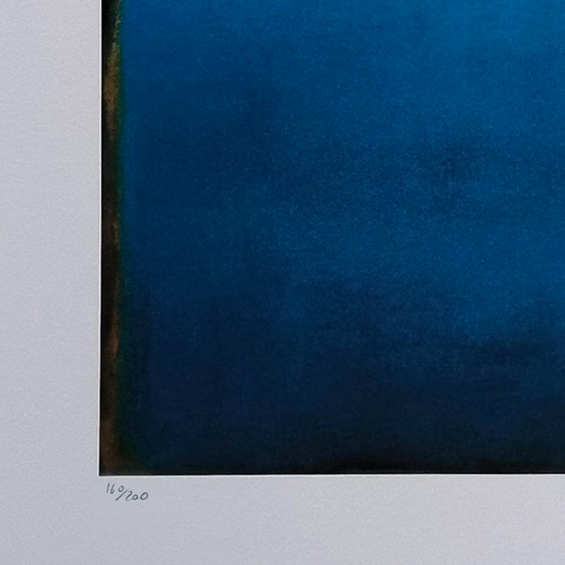 1980s Gorgeous Mark Rothko Limited Edition Lithograph