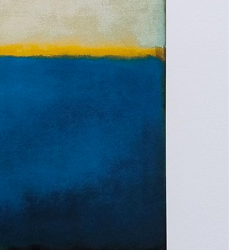 1980s Gorgeous Mark Rothko Limited Edition Lithograph