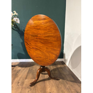 19th Century Mahogany Tripod Table