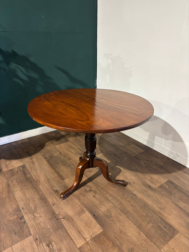 19th Century Mahogany Tripod Table