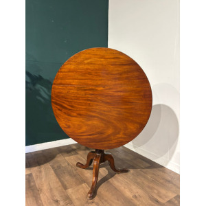 19th Century Mahogany Tripod Table