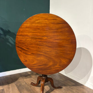 19th Century Mahogany Tripod Table