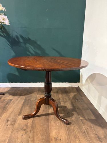 19th Century Mahogany Tripod Table