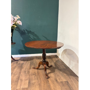 19th Century Mahogany Tripod Table