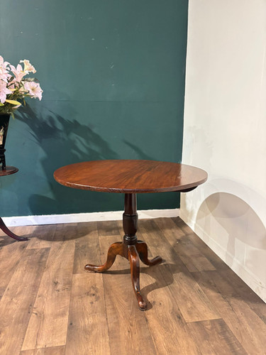 19th Century Mahogany Tripod Table