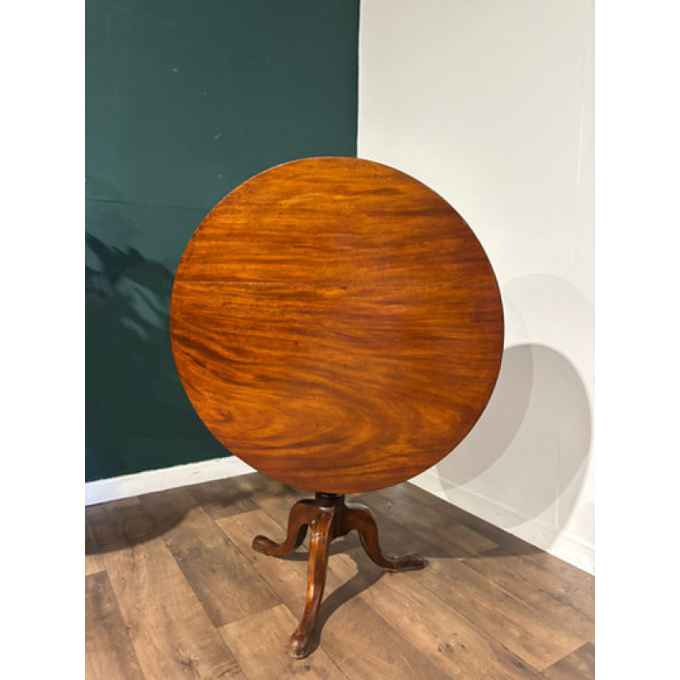 19th Century Mahogany Tripod Table