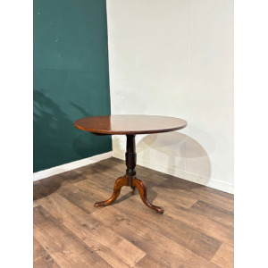 19th Century Mahogany Tripod Table