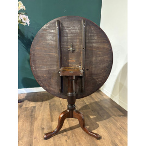 19th Century Mahogany Tripod Table