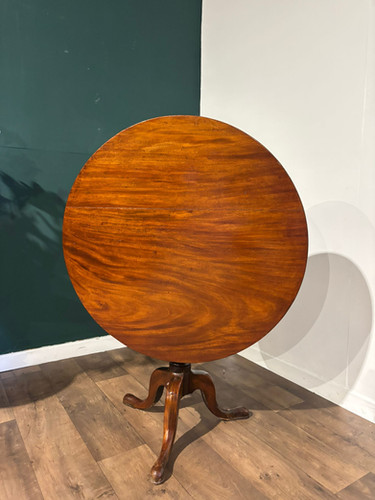 19th Century Mahogany Tripod Table