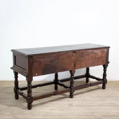 1930s Traditional Oak Dresser Base - Image 12