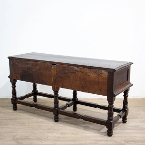 1930s Traditional Oak Dresser Base