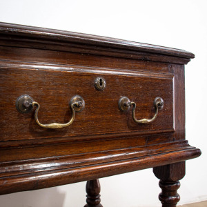 1930s Traditional Oak Dresser Base