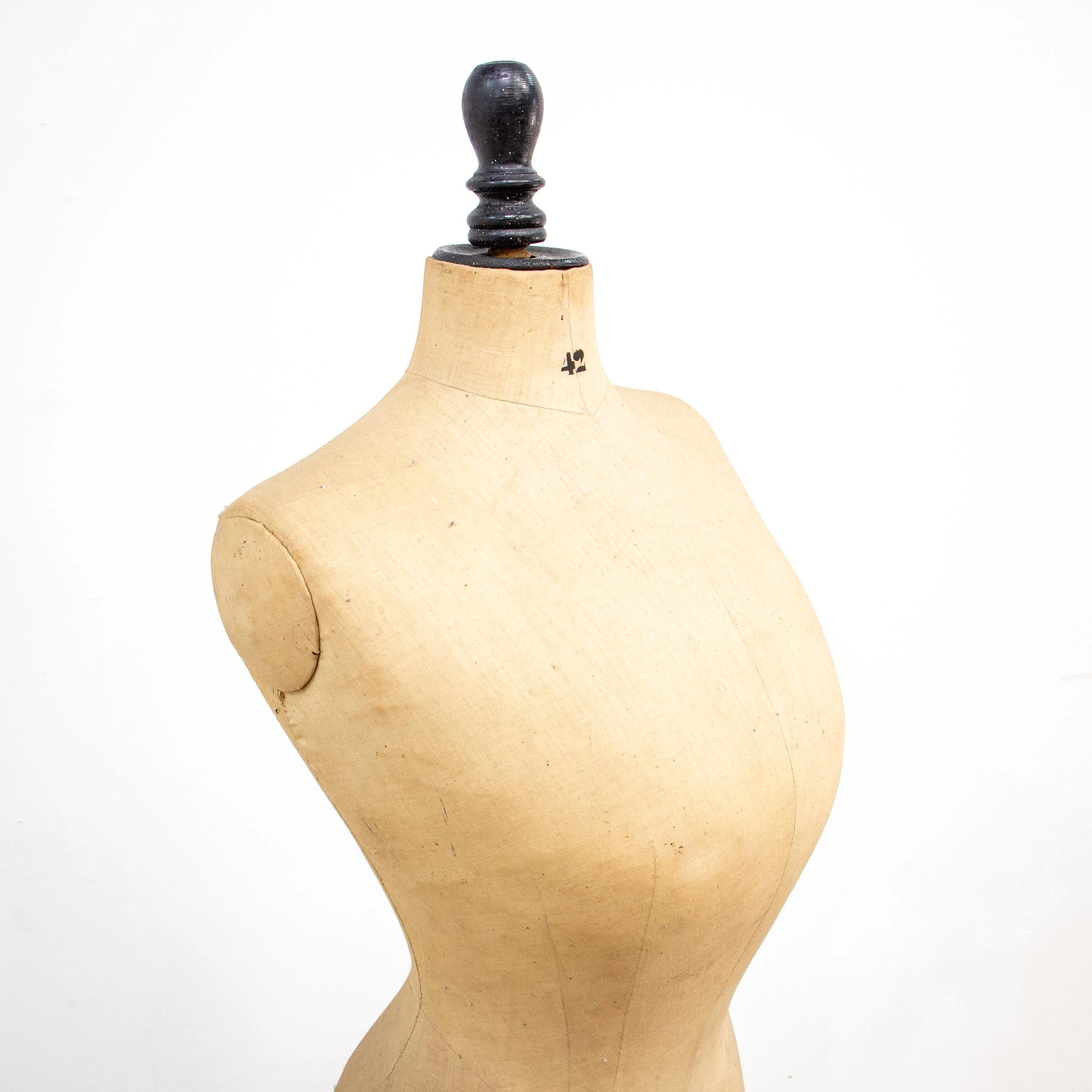 1920s French Dressmaker’s Form or Mannequin