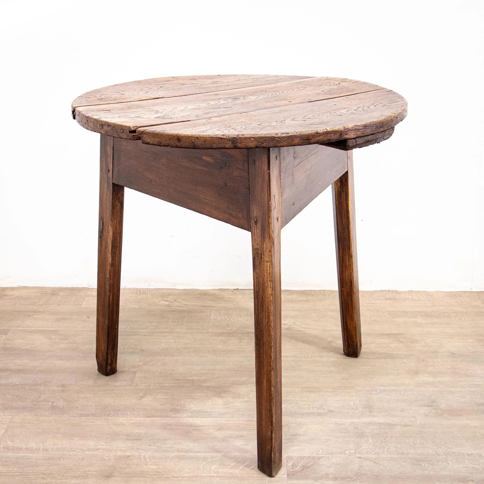 Early 19th Century Rustic Country Cricket Table
