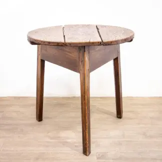 Early 19th Century Rustic Country Cricket Table