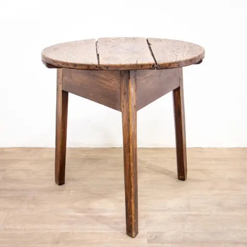 Early 19th Century Rustic Country Cricket Table
