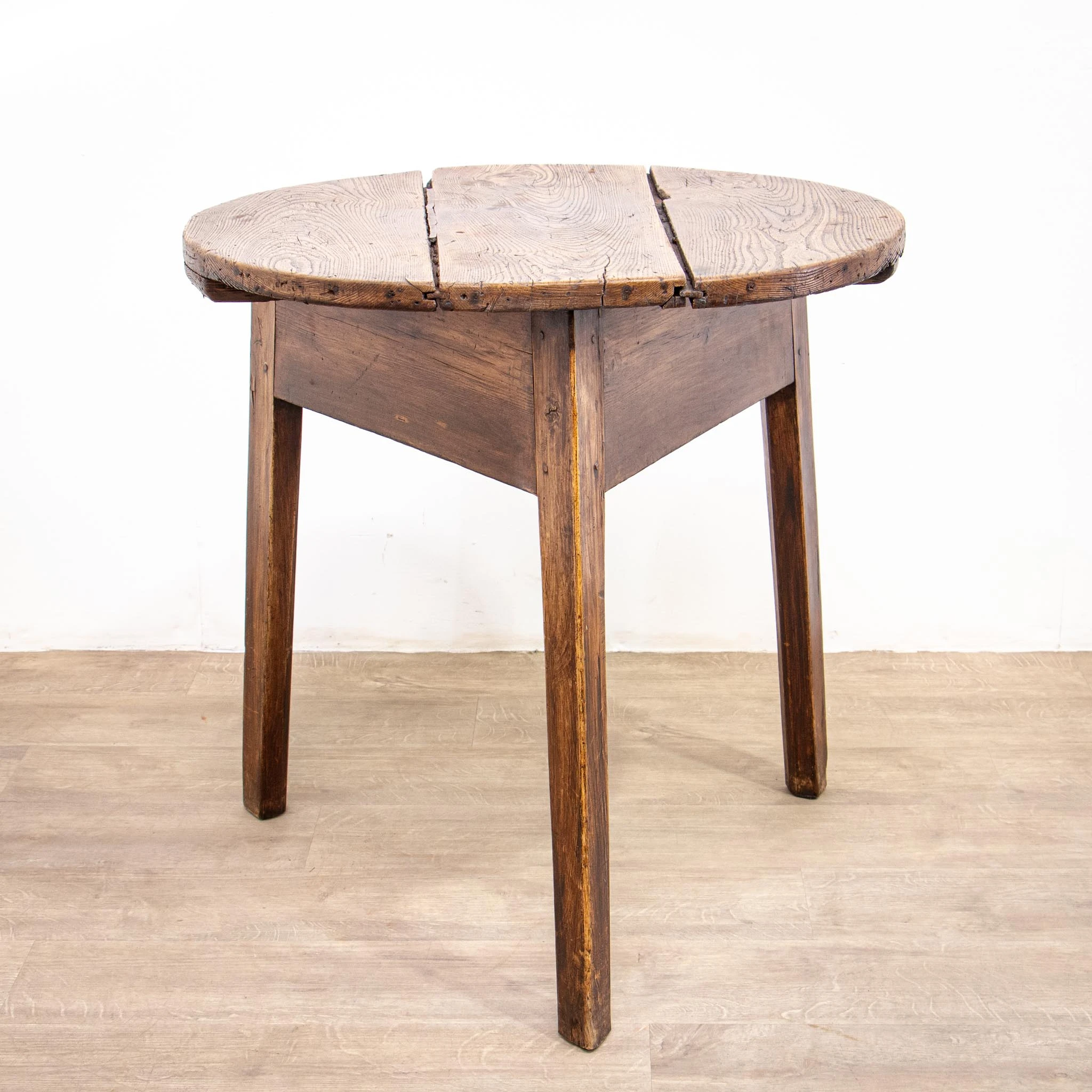 Early 19th Century Rustic Country Cricket Table