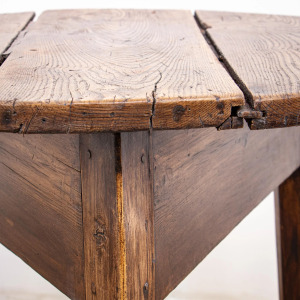 Early 19th Century Rustic Country Cricket Table