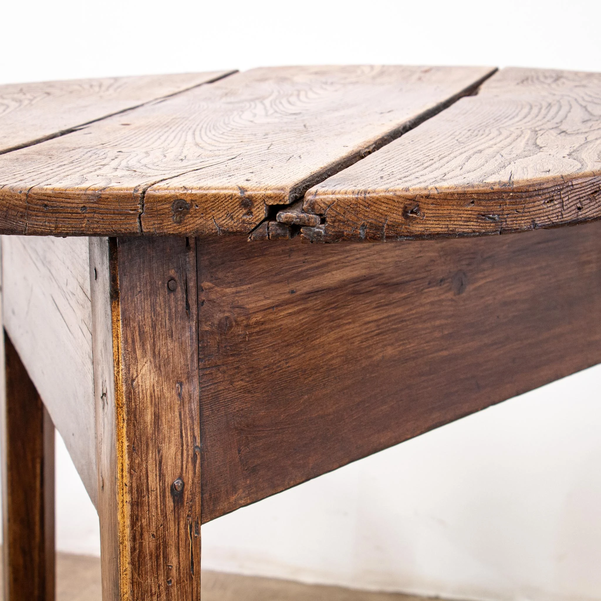 Early 19th Century Rustic Country Cricket Table
