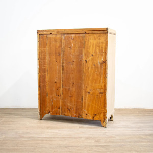 Painted Scandinavian Pine Cupboard