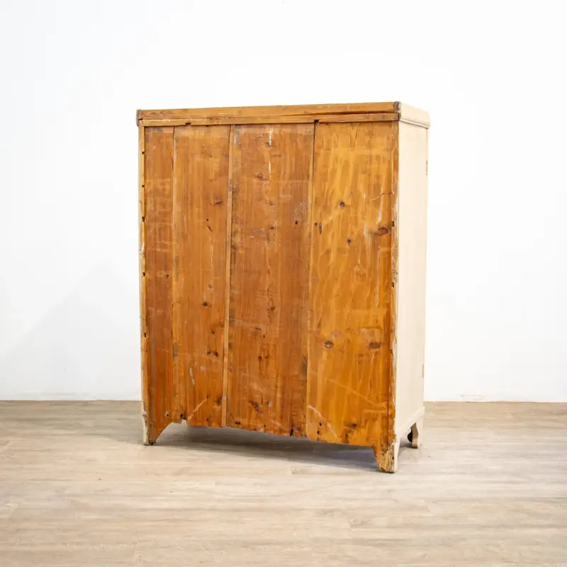 Painted Scandinavian Pine Cupboard