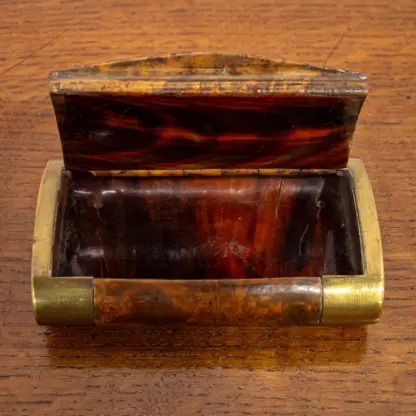 Unusual Large 19th Century Pocket Snuff Box - Image 3