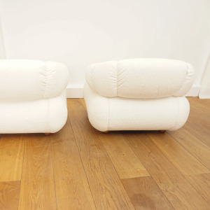 Pair of Armchairs Adriano Piazzesi, 1970
