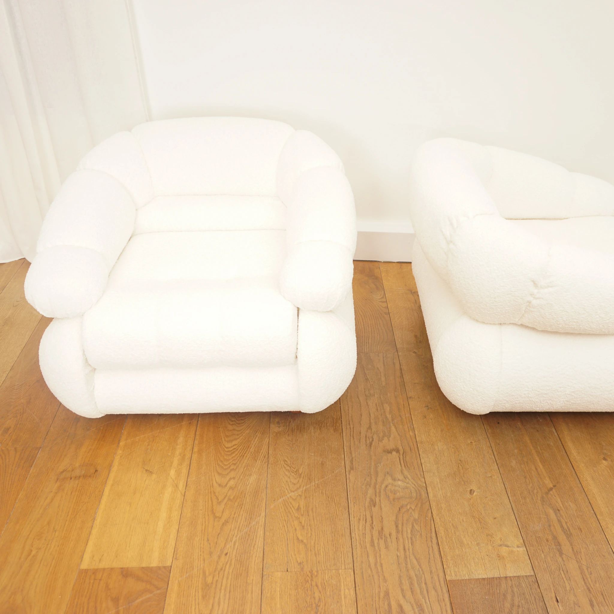 Pair of Armchairs Adriano Piazzesi, 1970