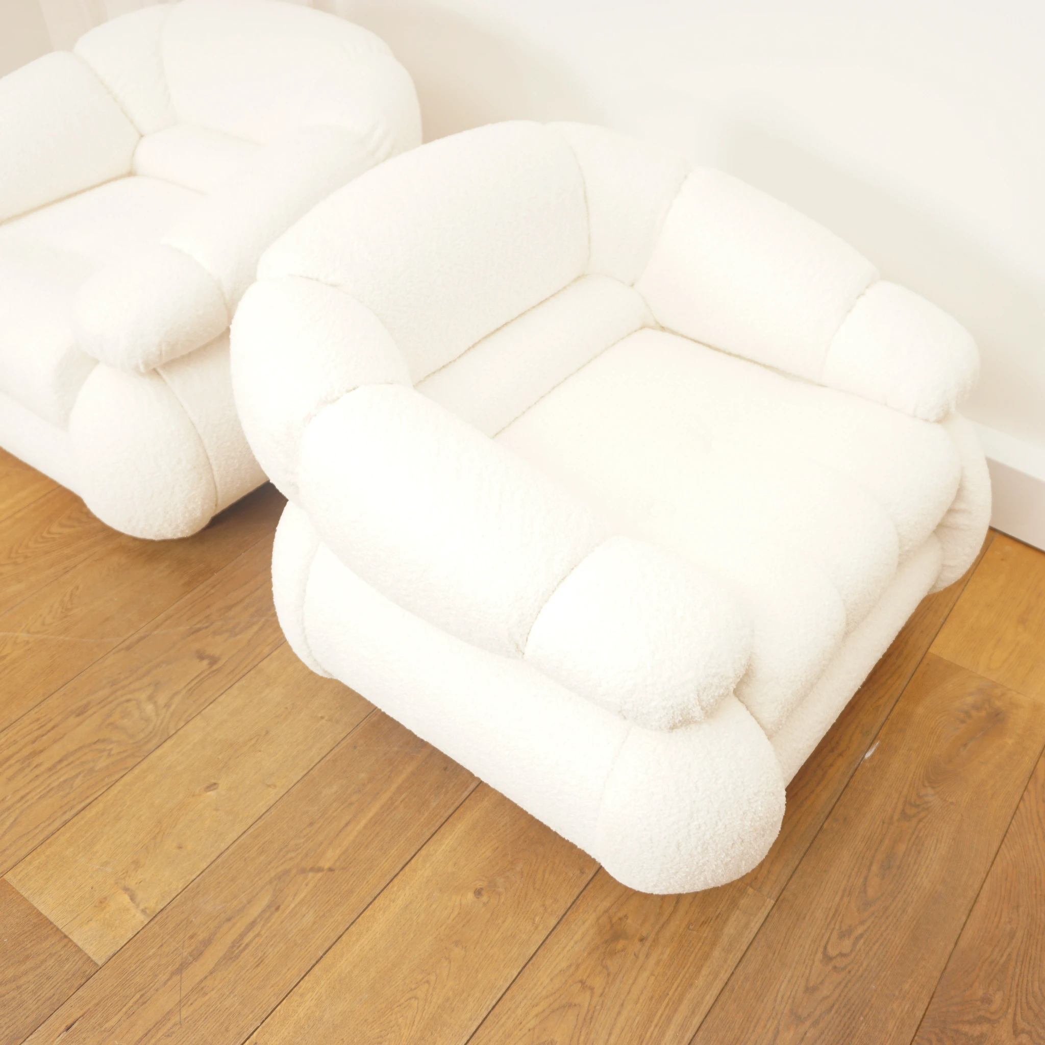 Pair of Armchairs Adriano Piazzesi, 1970