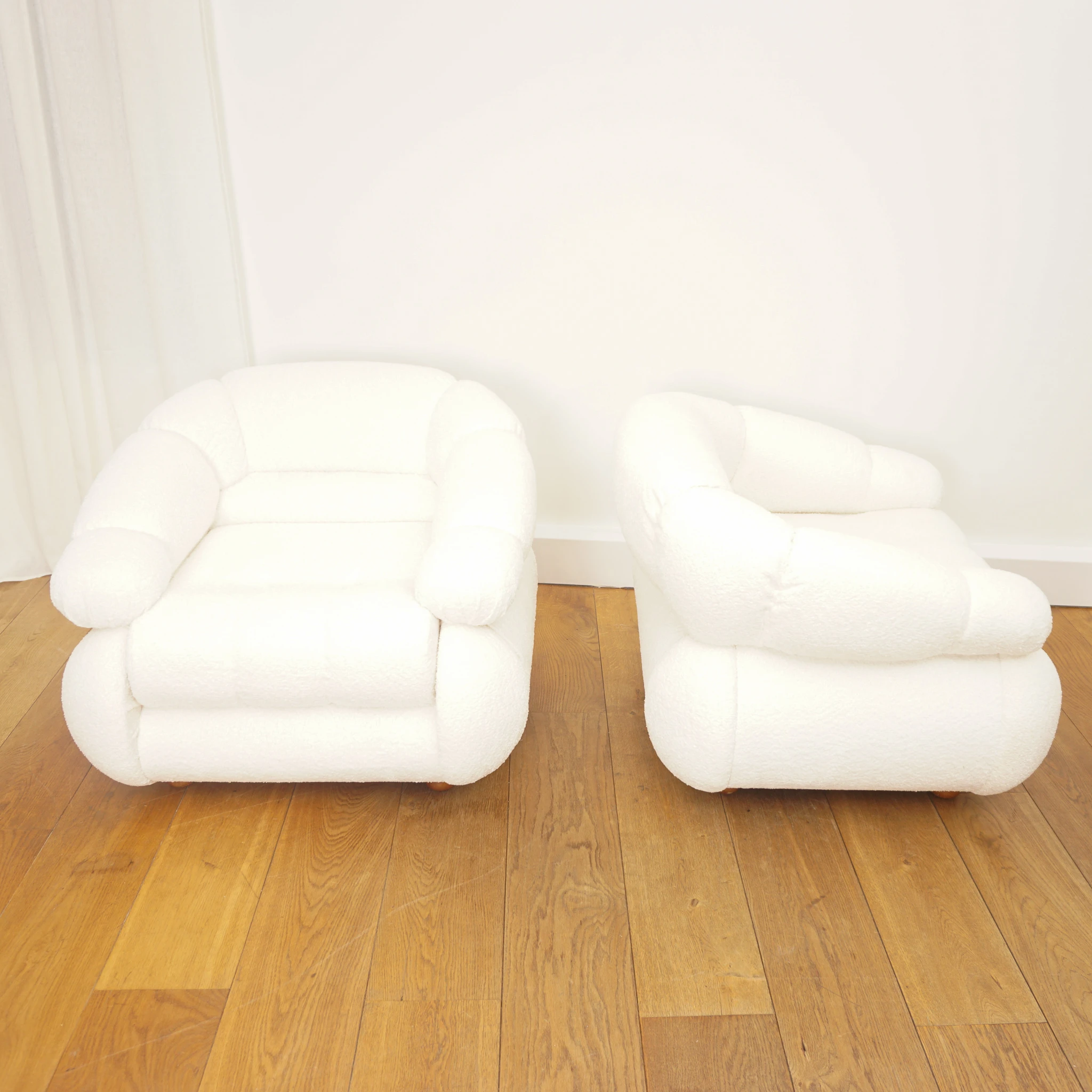 Pair of Armchairs Adriano Piazzesi, 1970