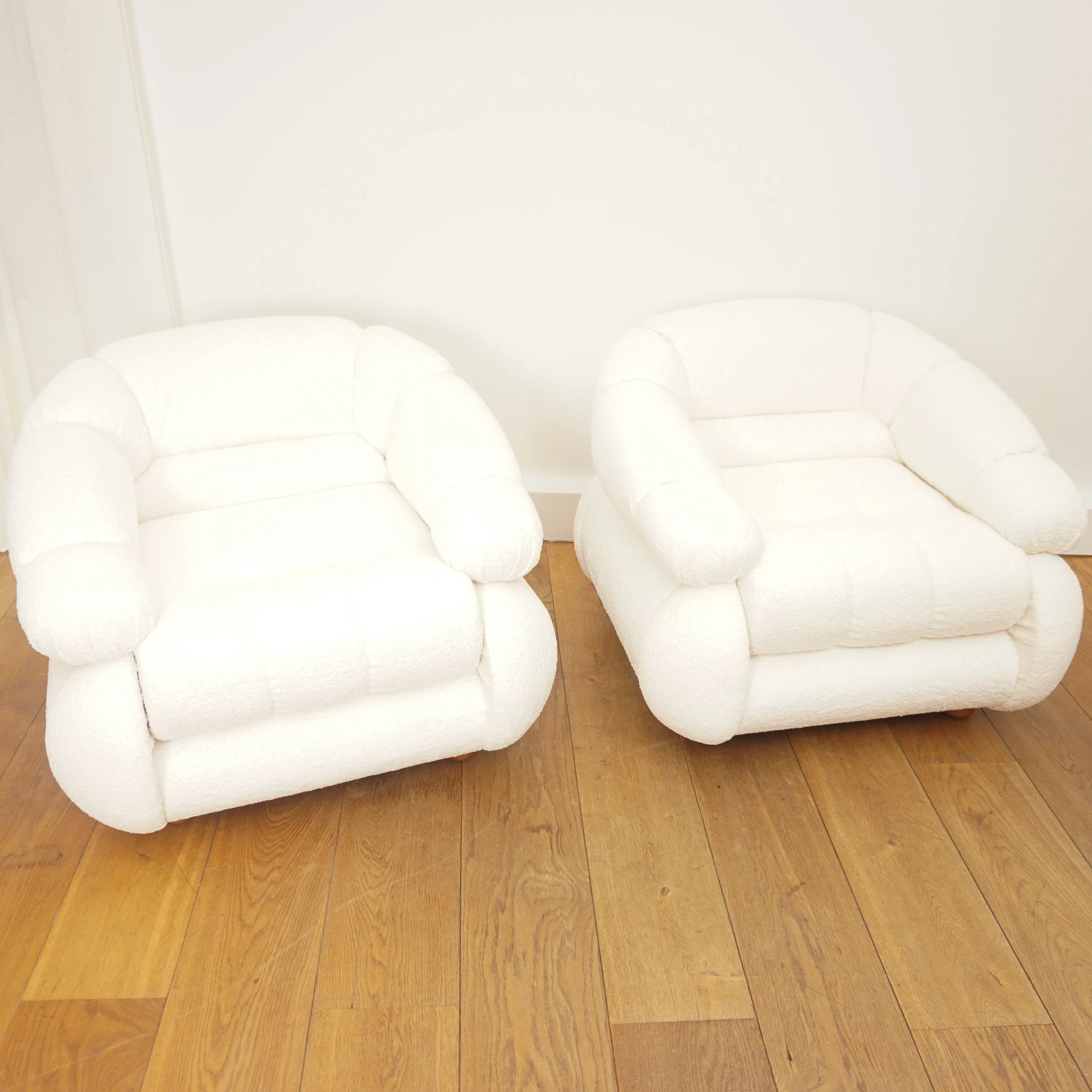 Pair of Armchairs Adriano Piazzesi, 1970