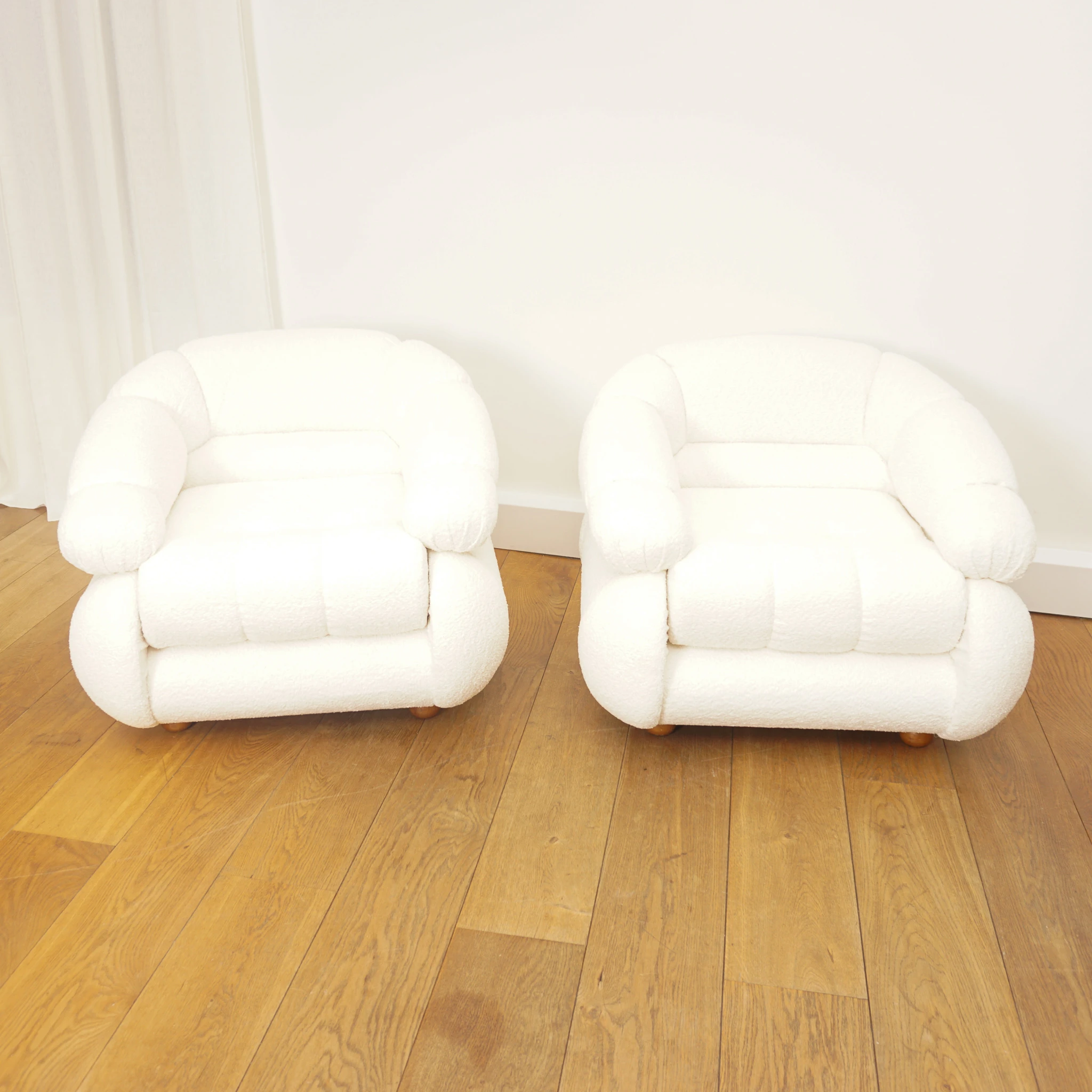 Pair of Armchairs Adriano Piazzesi, 1970