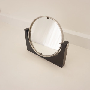 Angelo Mangiarotti Round Table Mirror