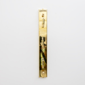 Pair of Modern Brass and Murano Glass "Scavo" Sconces