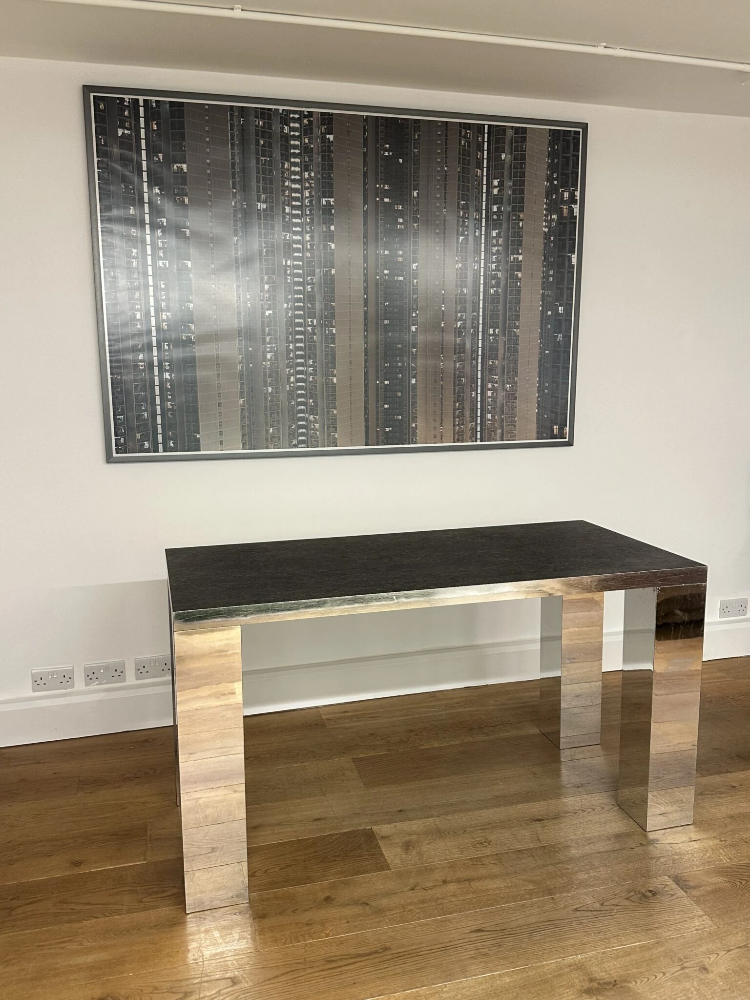 Space Age Metallic Sideboard