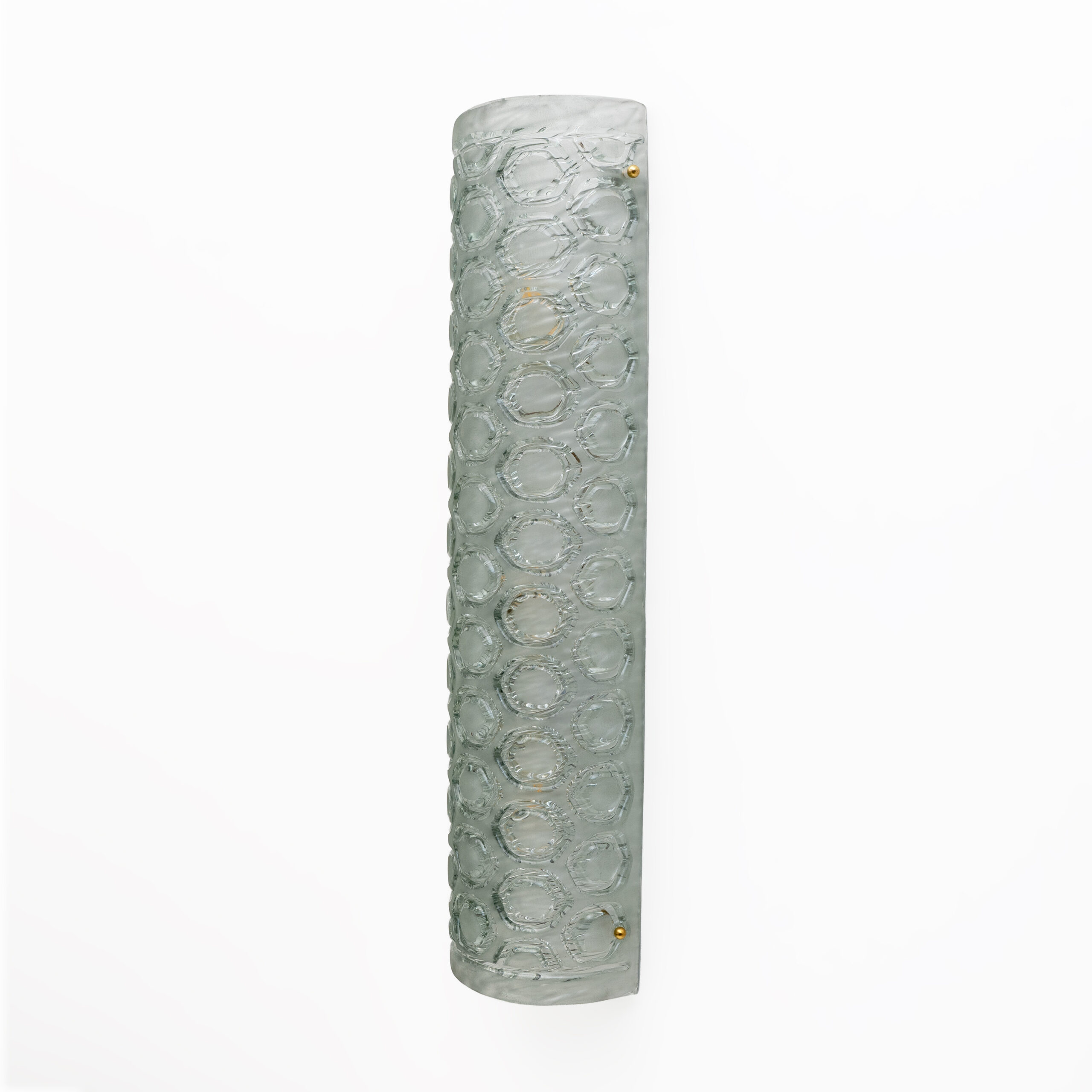 Pair of Modern Light Green Murano Glass Sconces