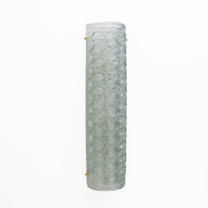 Pair of Modern Light Green Murano Glass Sconces