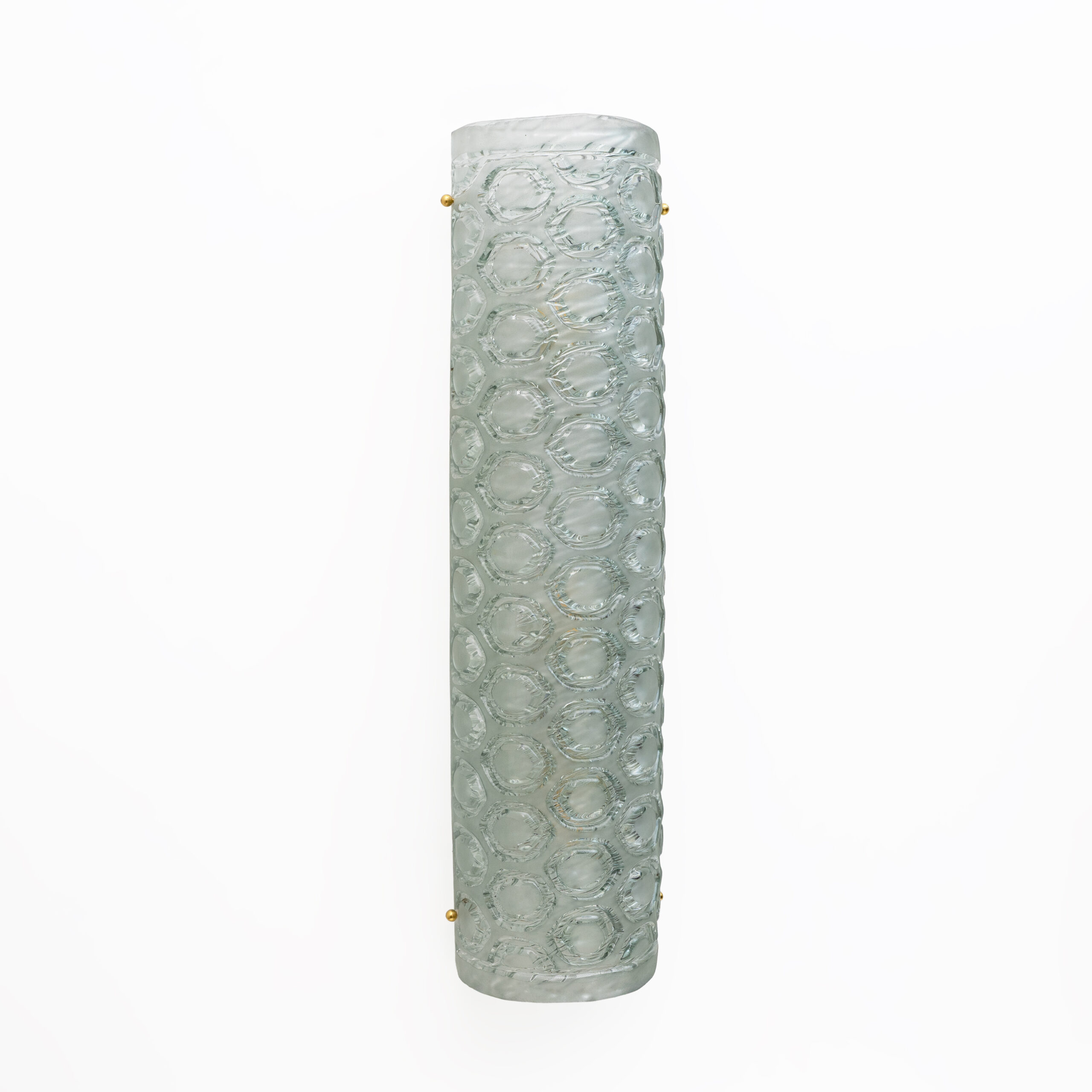 Pair of Modern Light Green Murano Glass Sconces