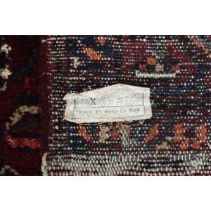 Vintage Hand-Woven Middle Eastern Oriental Hamadan Rug, 1960s