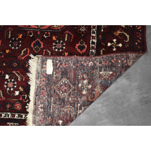 Vintage Hand-Woven Middle Eastern Oriental Hamadan Rug, 1960s